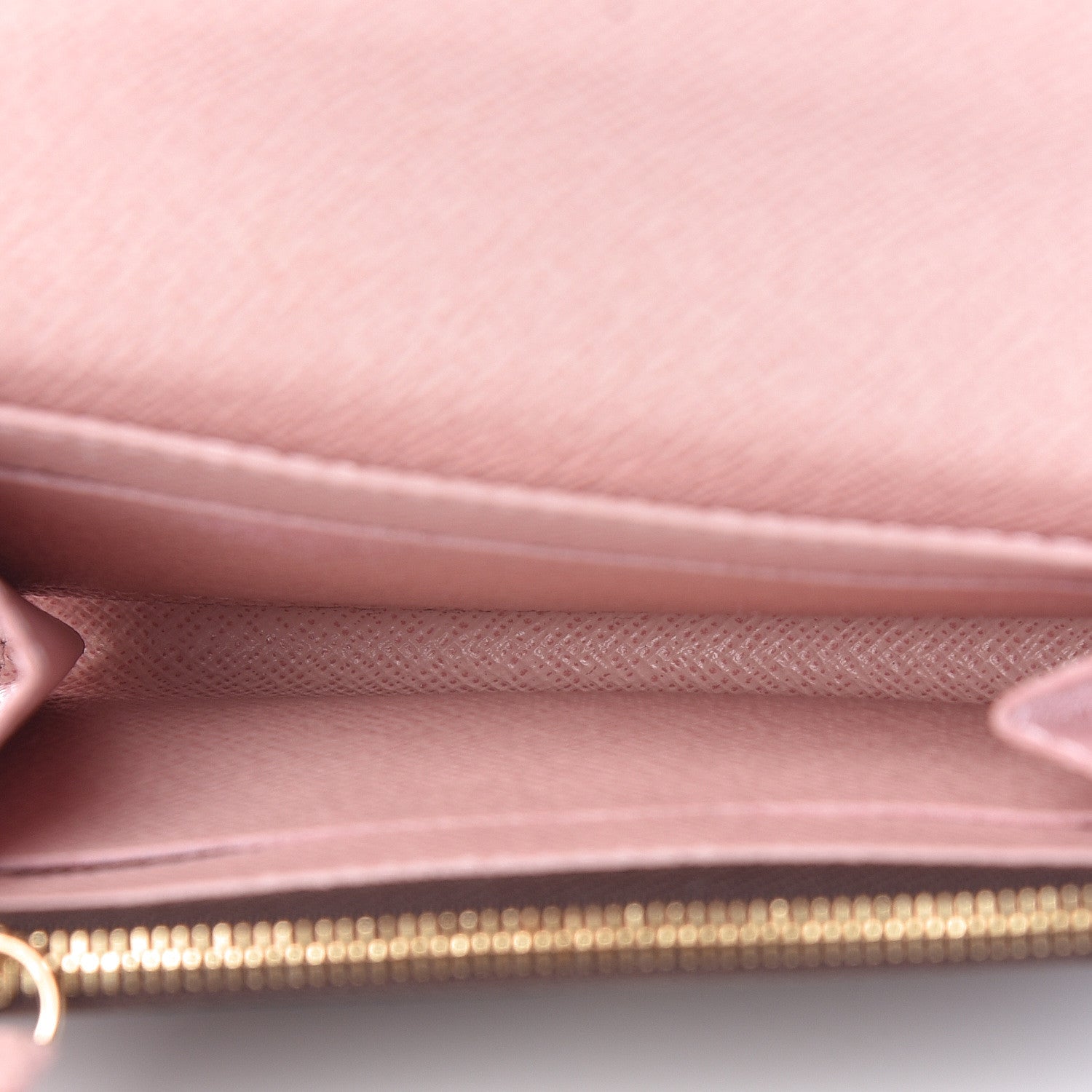 Louis Vuitton Damier Ebene Rosalie Coin Purse Rose Ballerine 5 of 8
