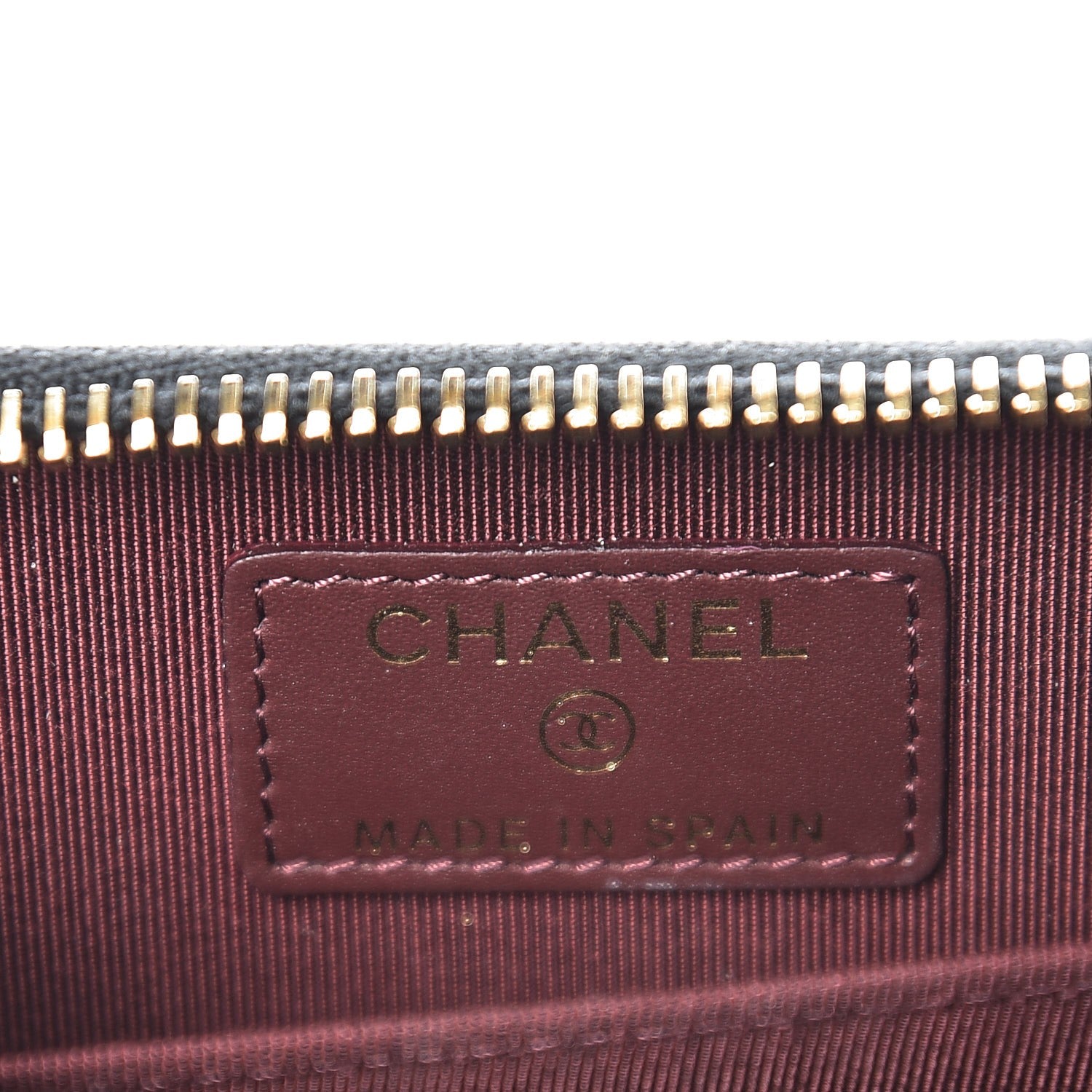 Chanel Caviar Quilted Zip Coin Purse Black 6 of 8