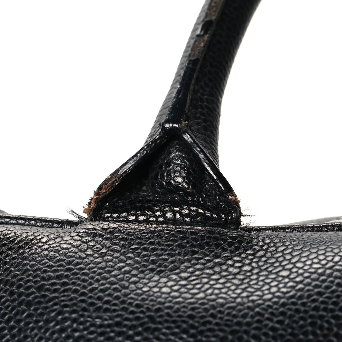 Caviar Quilted CC Duffel Bag Black
