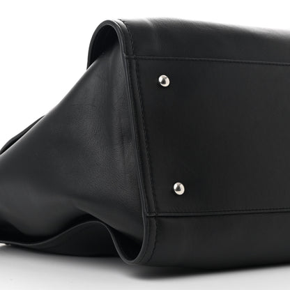 Chanel Calfskin Medium Deauville Tote Black 11 of 13