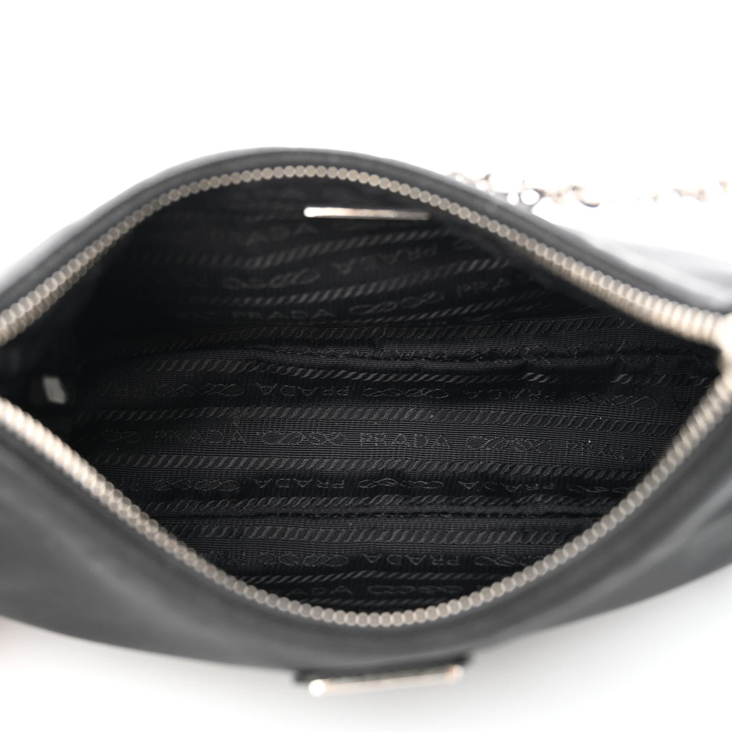 Prada Nylon Re-Edition 2005 Shoulder Bag Black 5 of 15