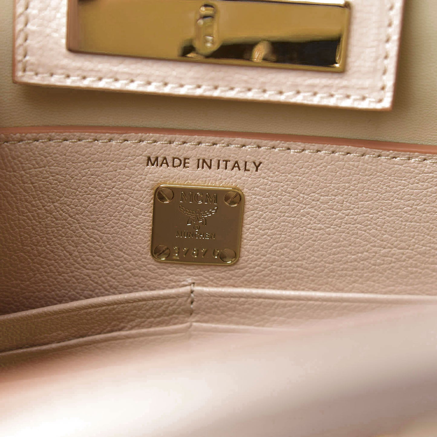 Goatskin Mini Milano Tote Rose Dust