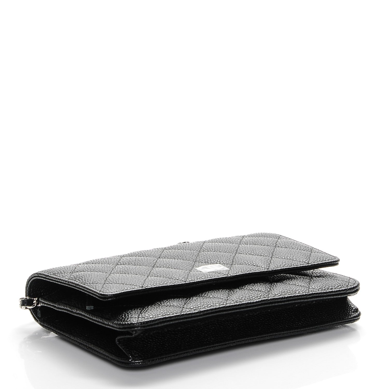 Chanel Caviar Quilted Wallet On Chain WOC Black 4 of 8