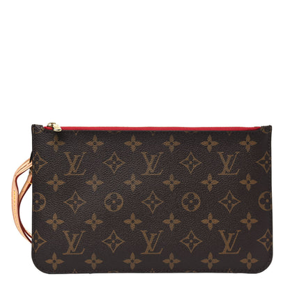 Louis Vuitton Monogram Neverfull MM GM Pochette Cherry 1 of 4