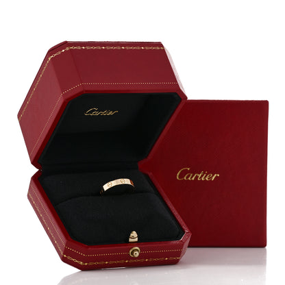 Cartier 18K Yellow Gold 3.5mm LOVE Wedding Band Ring 54 7 6 of 6