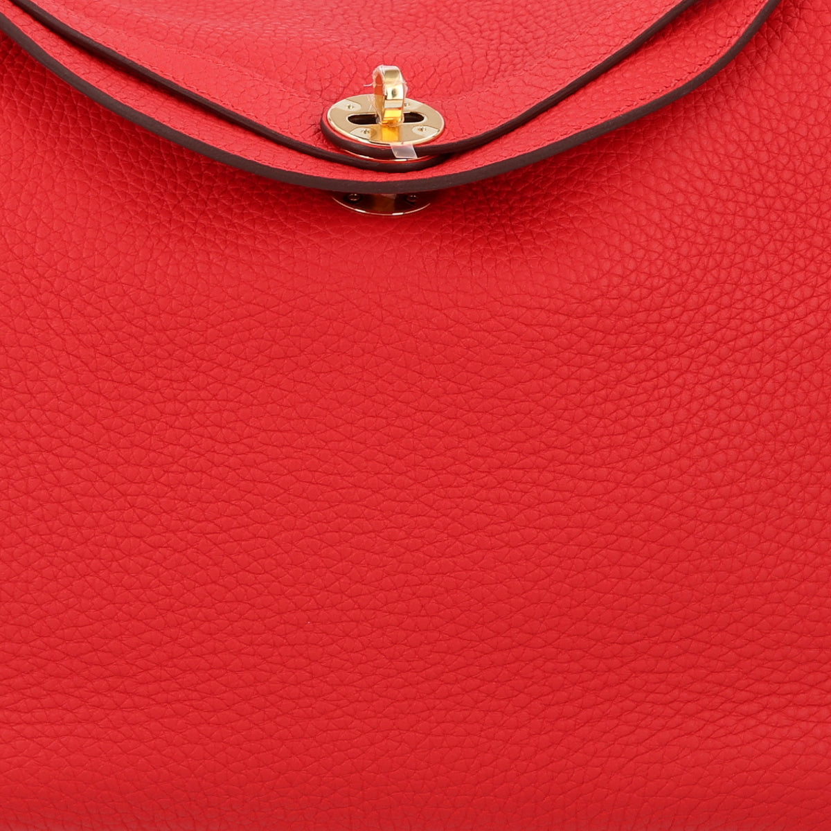 Hermes Taurillon Clemence Lindy 30 Rouge De Coeur 8 of 10
