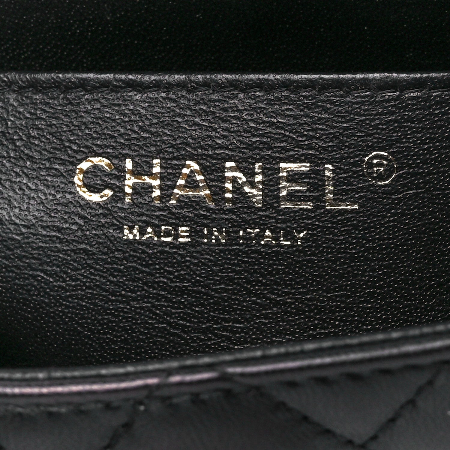 Chanel Lambskin Quilted Mini Square Flap Black 6 of 12