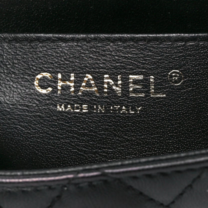 Chanel Lambskin Quilted Mini Square Flap Black 6 of 12