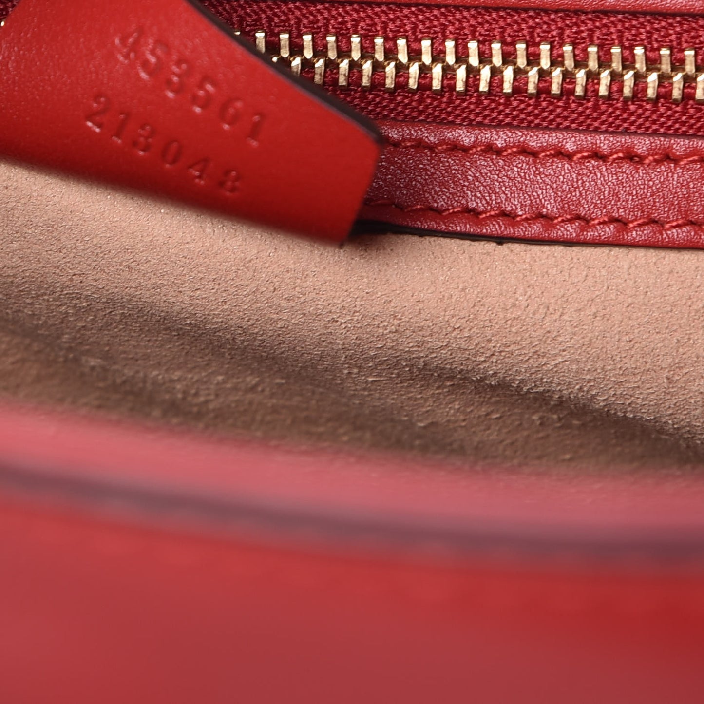 Apollo Calfskin GG Dadini Embroidered Chain Shoulder Tote Hibiscus Red