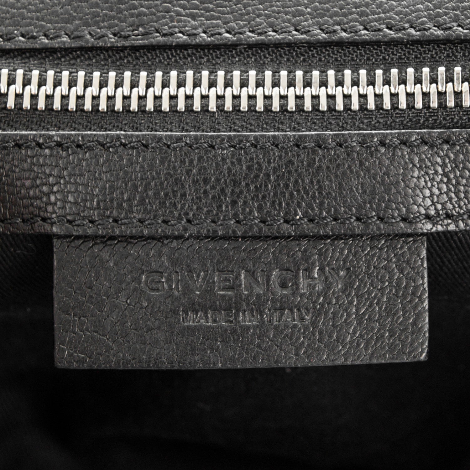 Givenchy Sugar Goatskin Obsedia Chain Shoulder Bag Black 6 of 7