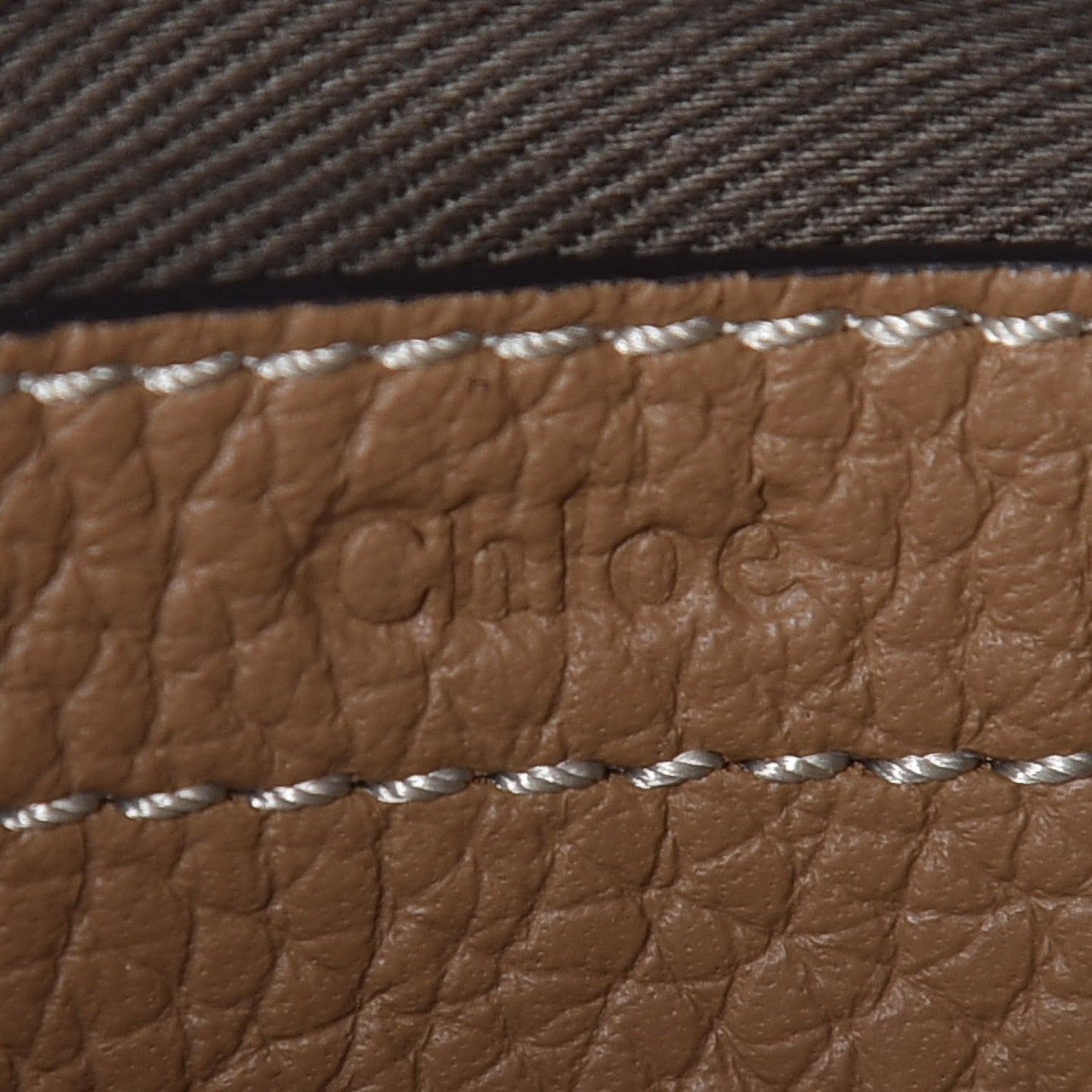 Calfskin Mini Marcie Round Crossbody Bag Nut