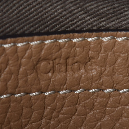 Chloe Calfskin Mini Marcie Round Crossbody Bag Nut 8 of 10