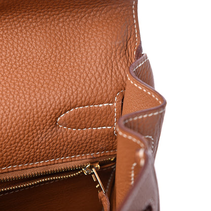 Hermes Togo Kelly Retourne 32 Gold 18 of 36