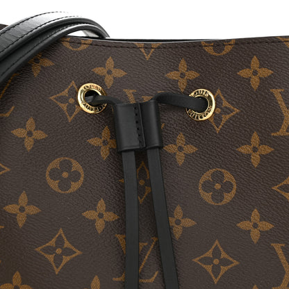 Louis Vuitton Monogram Neonoe MM Black 7 of 9