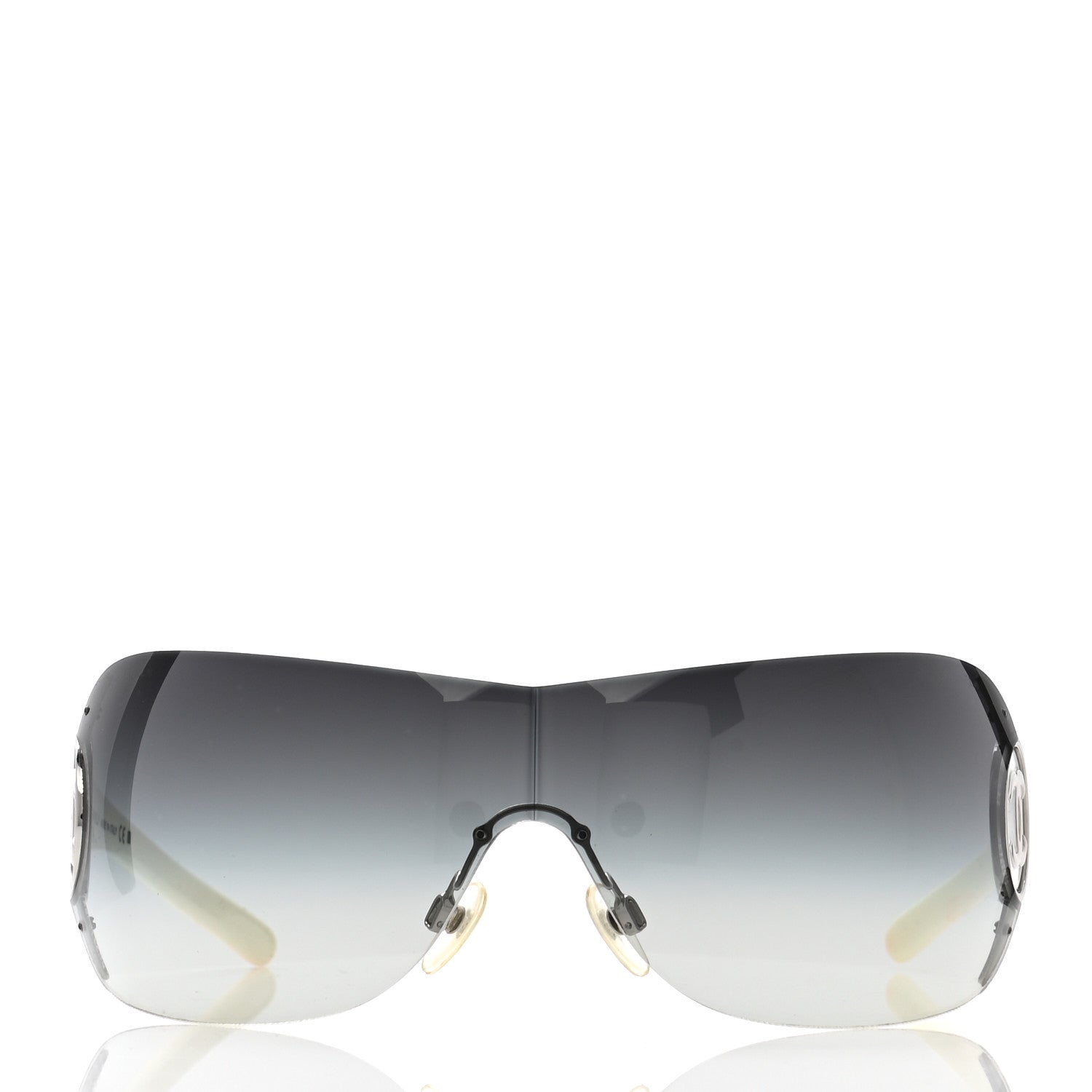 Chanel CC Sunglasses 4145 White 2 of 10