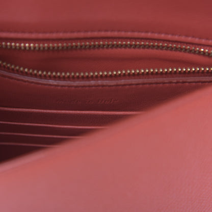Celine Grained Calfskin Small Trotteur Terracotta 5 of 9