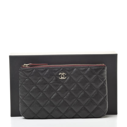 Chanel Caviar Quilted Small Pouch Black 8 of 8