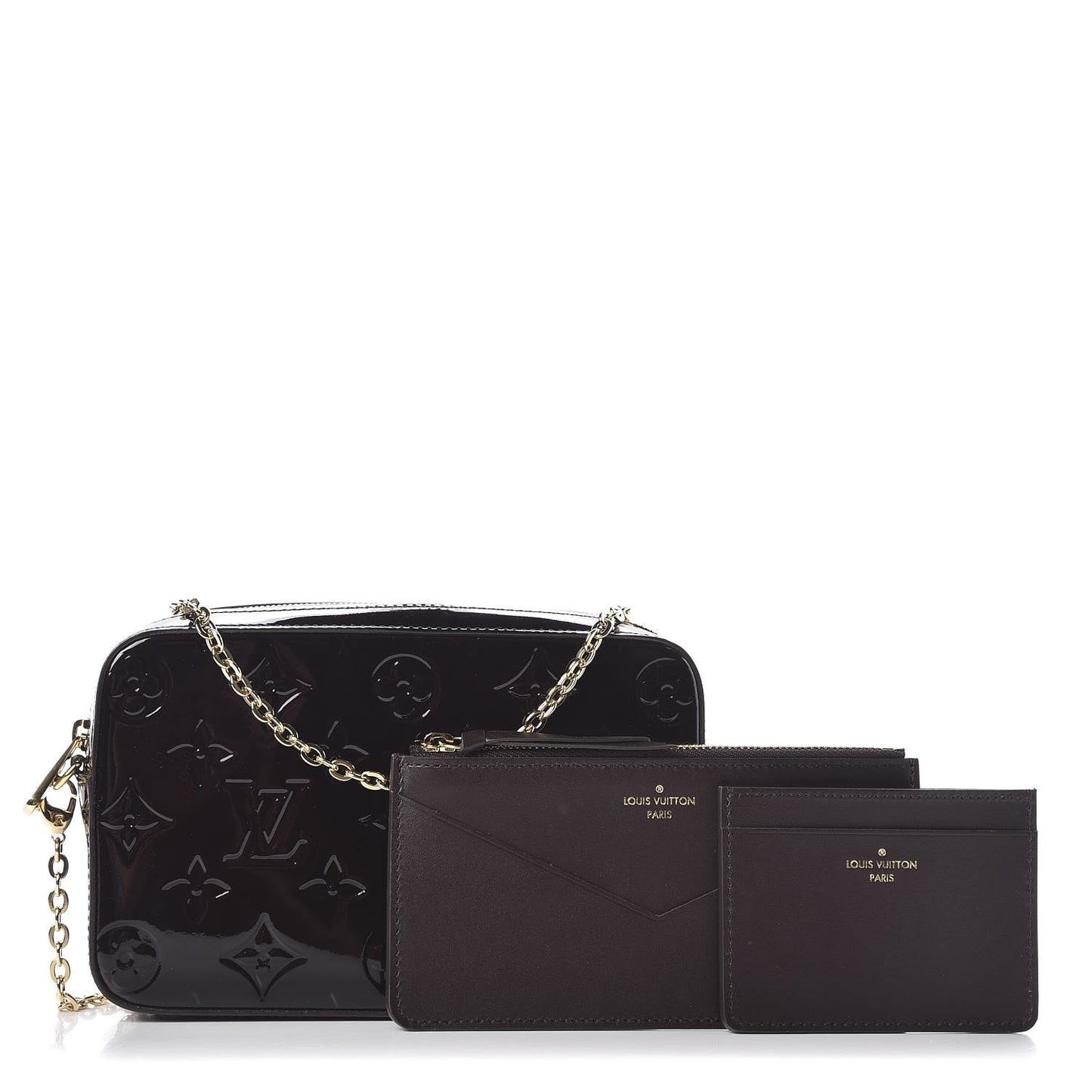 Vernis Camera Pouch Amarante