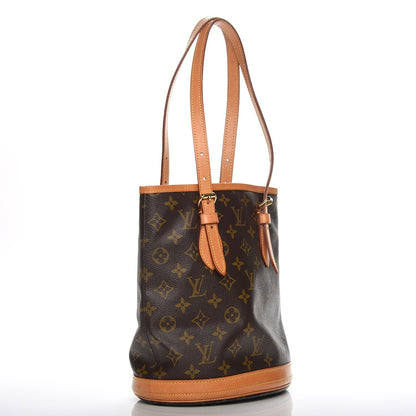Louis Vuitton Monogram Petit Bucket 23 3 of 7