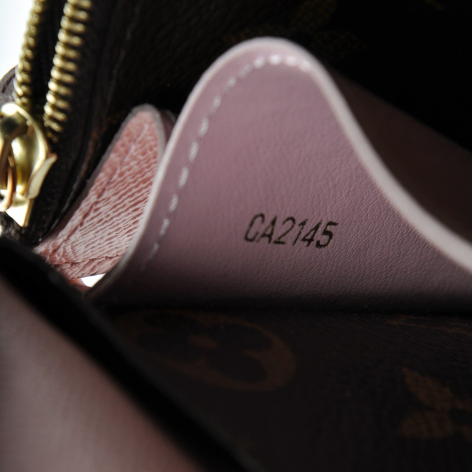 Louis Vuitton Monogram Emilie Wallet Rose Ballerine 6 of 7