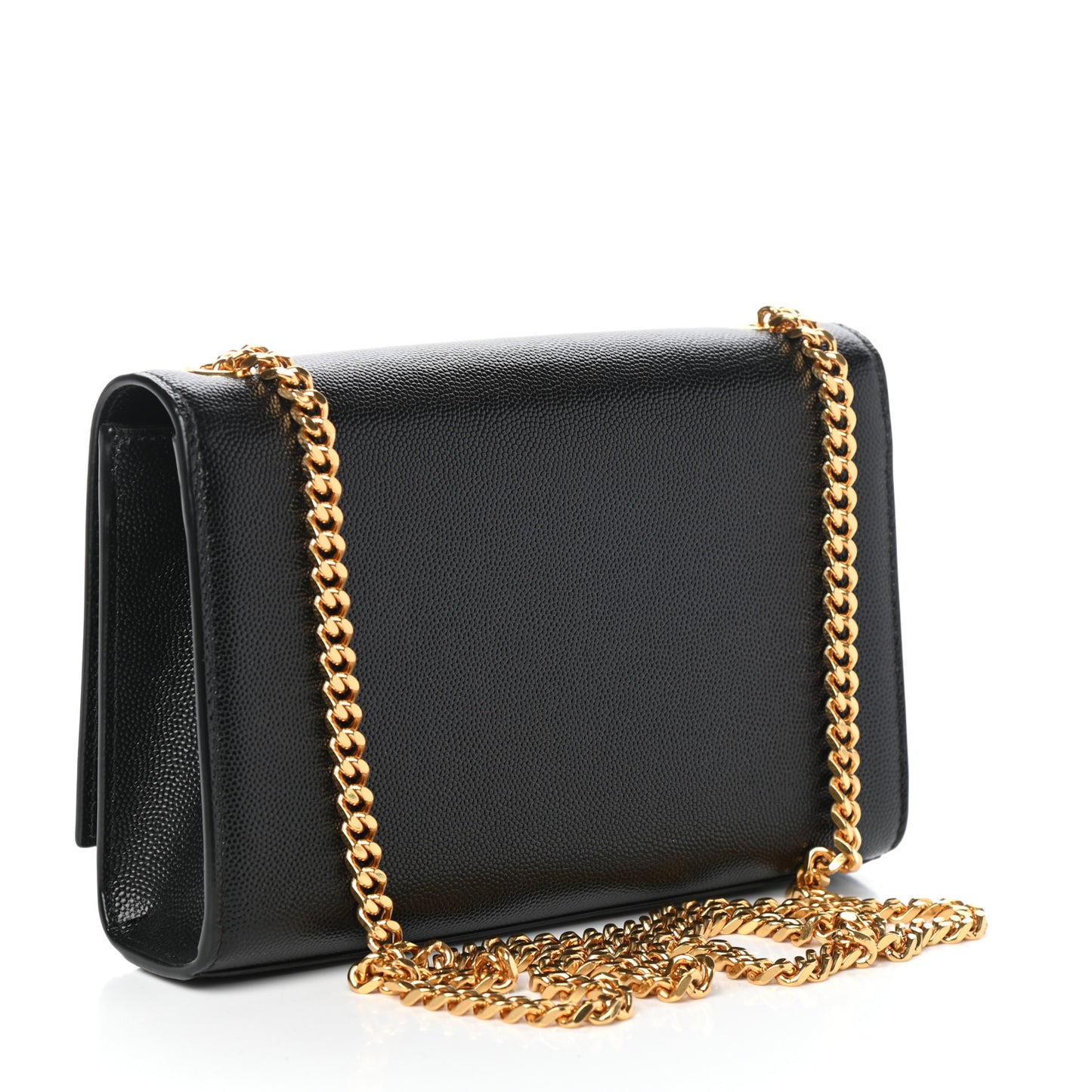 Grain De Poudre Small Monogram Kate Satchel Black