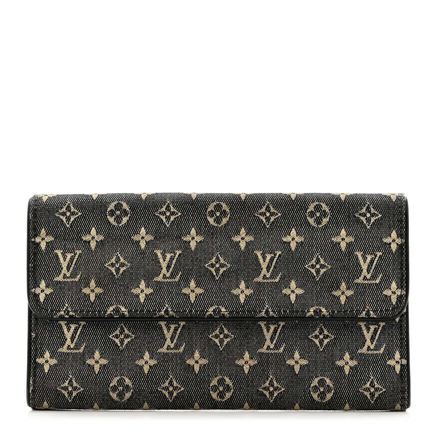 Mini Monogram Porte Tresor International Wallet Black