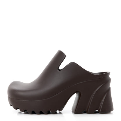 Bottega Veneta Rubber Flash 40/95mm Clogs 36 Brown 1 of 8