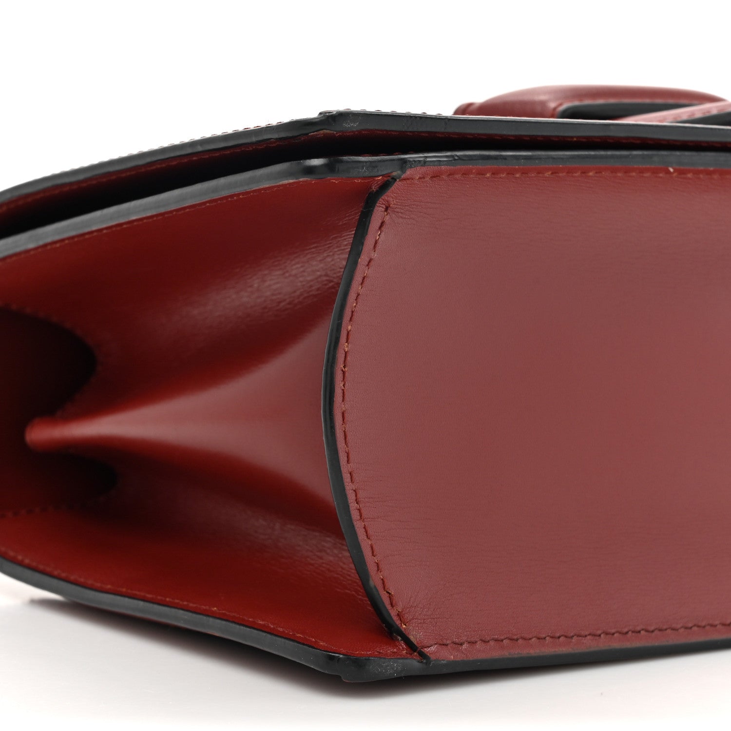 Loewe Calfskin Medium Barcelona Shoulder Bag Brick Red 9 of 19
