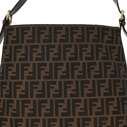 Fendi Zucca Vitello Artic Small Hobo Tobacco Castagna 7 of 9