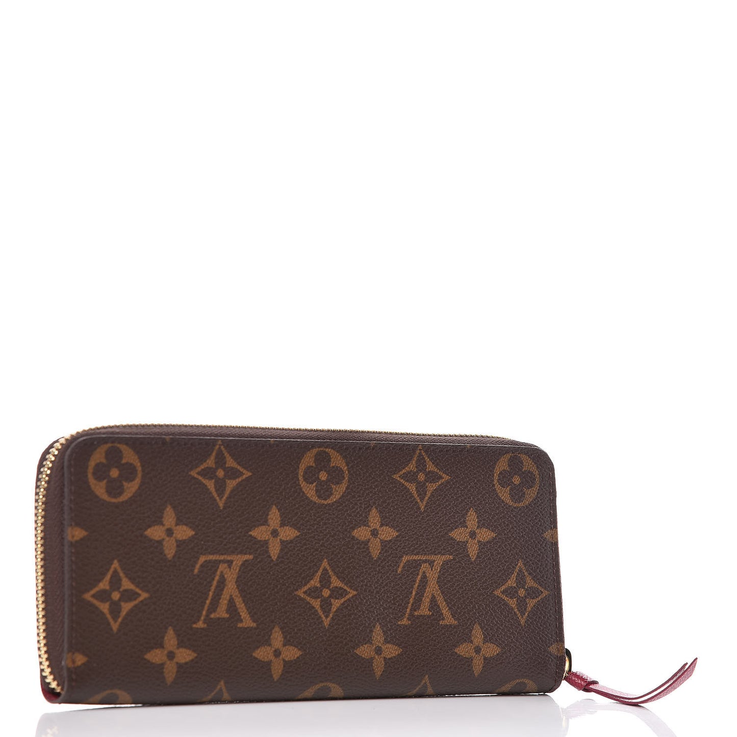 Monogram Clemence Wallet Fuchsia