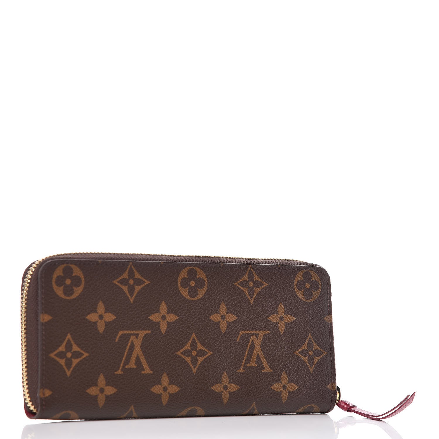 Louis Vuitton Monogram Clemence Wallet Fuchsia 3 of 7