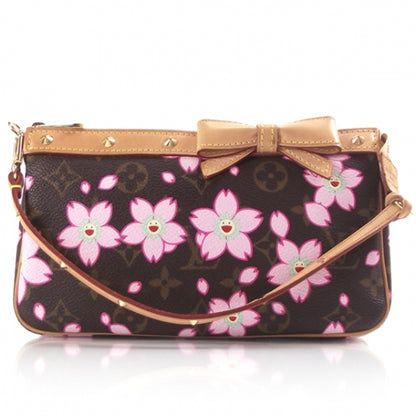 Louis Vuitton Monogram Cherry Blossom Pochette Accessories Brown 1 of 10