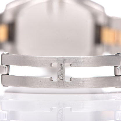 Cartier Stainless Steel 18K Yellow Gold 31mm Roadster Quartz Watch 7 of 13