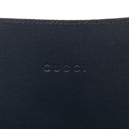 Gucci GG Supreme Monogram Blooms Medium Reversible Tote Beige Blue Navy 17 of 19