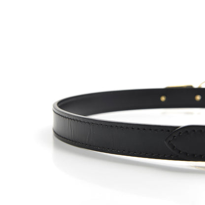 Louis Vuitton Calfskin World Tour Adjustable Speedy Bandouliere Shoulder Strap Black 4 of 5