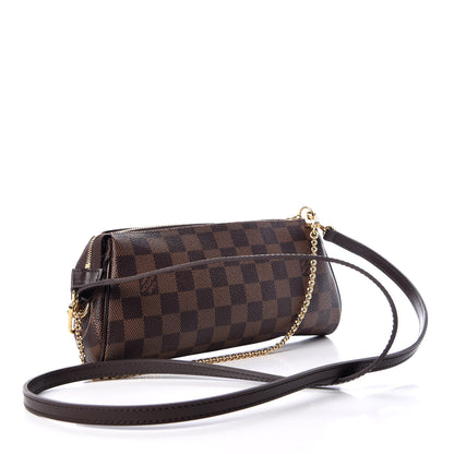 Louis Vuitton Damier Ebene Eva Clutch 3 of 9