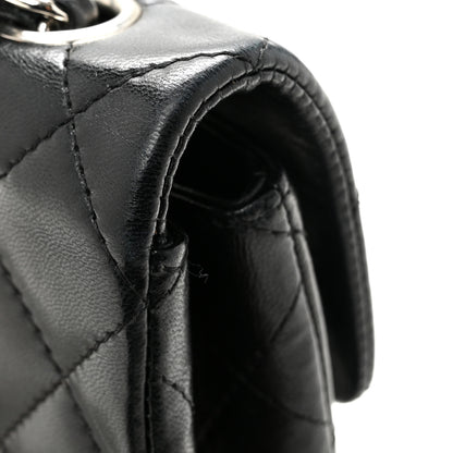 Chanel Lambskin Quilted East West Flap Black 13 of 13