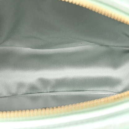 Gucci Iridescent Nappa Chevron Matelasse Small GG Marmont Chain Shoulder Bag Iridescent Salvy Green 5 of 10