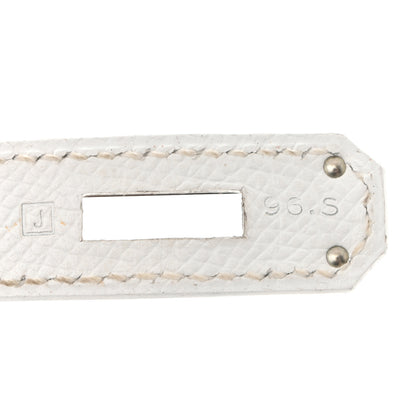 Hermes Epsom Kelly Sellier 32 White 7 of 12