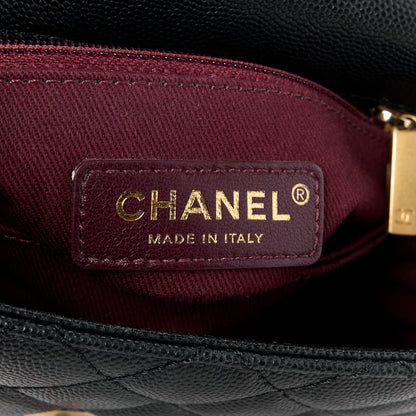 Chanel Caviar Quilted Mini Coco Handle Flap Black 6 of 15
