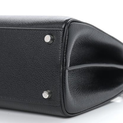 Gucci Grainy Calfskin Small Zumi Top Handle Bag Black 10 of 10