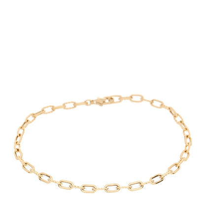 David Yurman 18K Yellow Gold Madison 3mm Classic Chain Bracelet 1 of 3