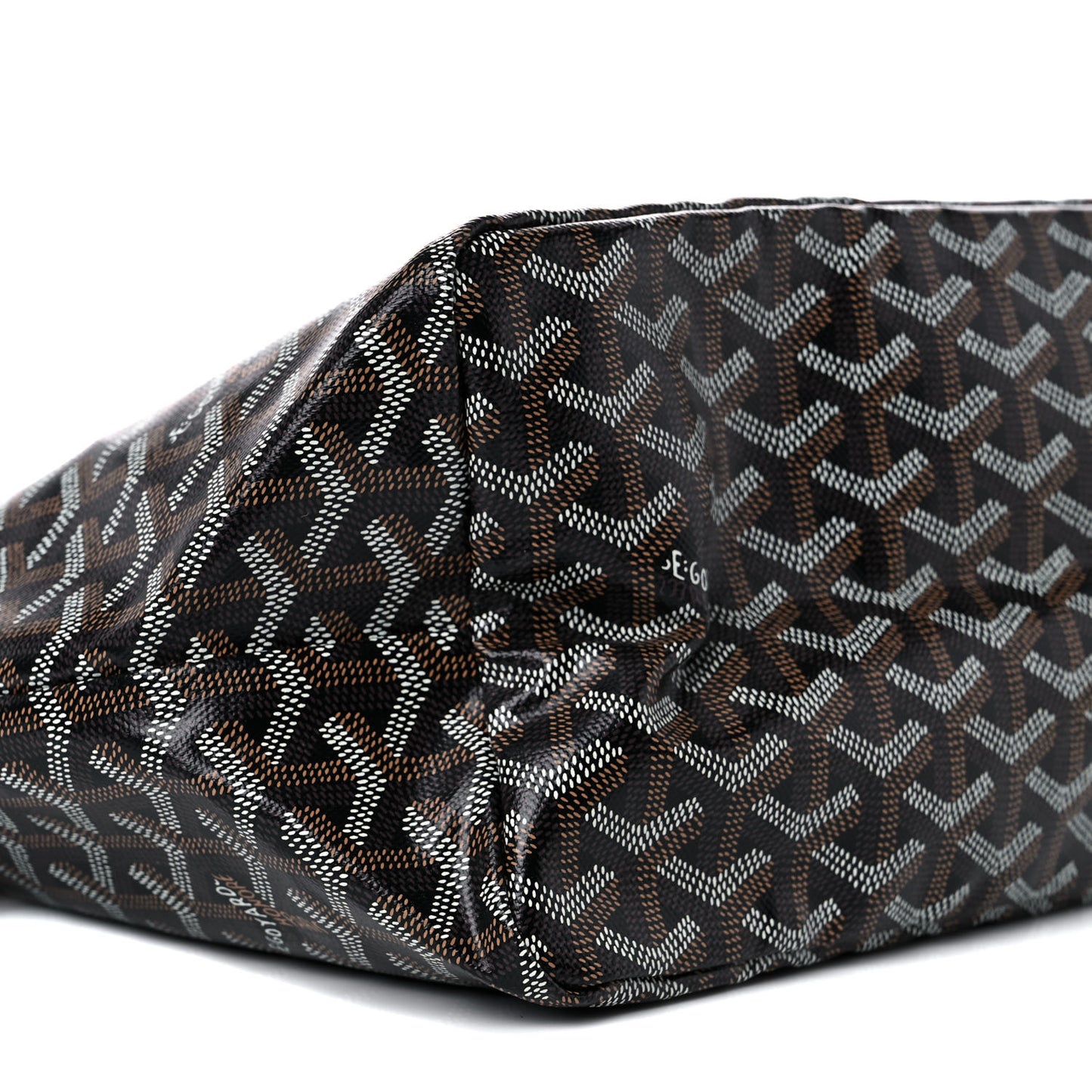 Goyardine Saint Louis PM Black Gold