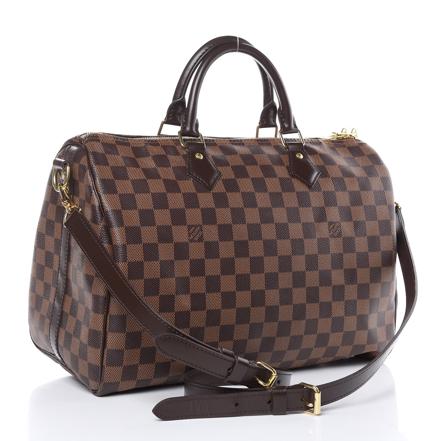 Louis Vuitton Damier Ebene Speedy Bandouliere 35 3 of 12