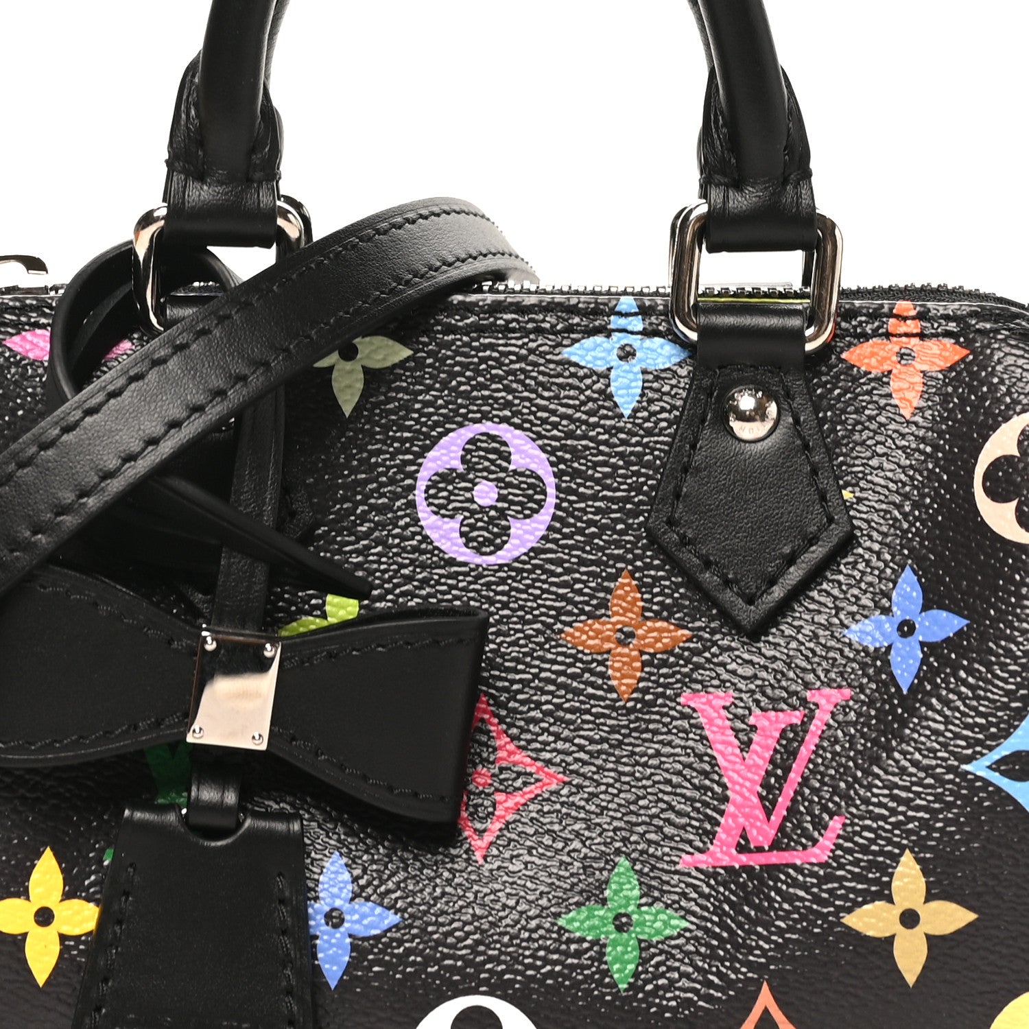 Louis Vuitton LV X TM Monogram Multicolor Nano Speedy Black 7 of 10