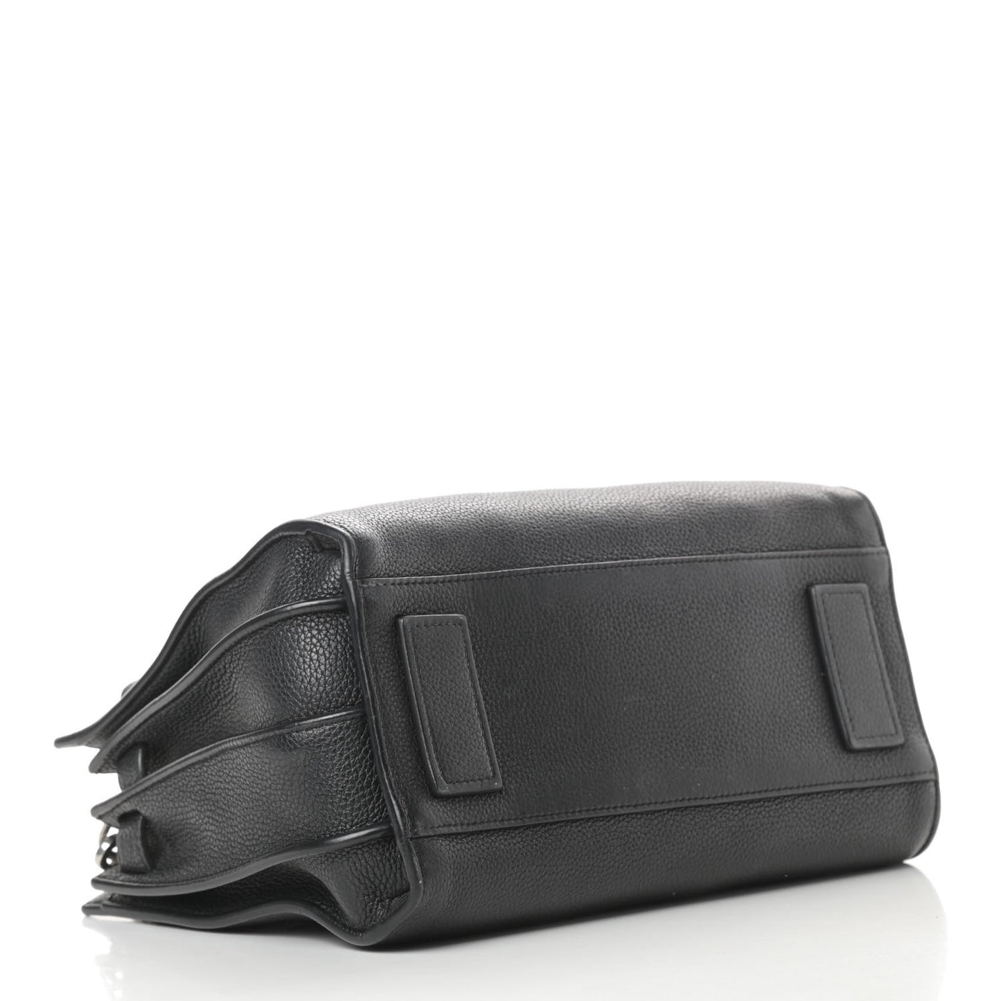 Grained Calfskin Baby Sac De Jour Souple Black