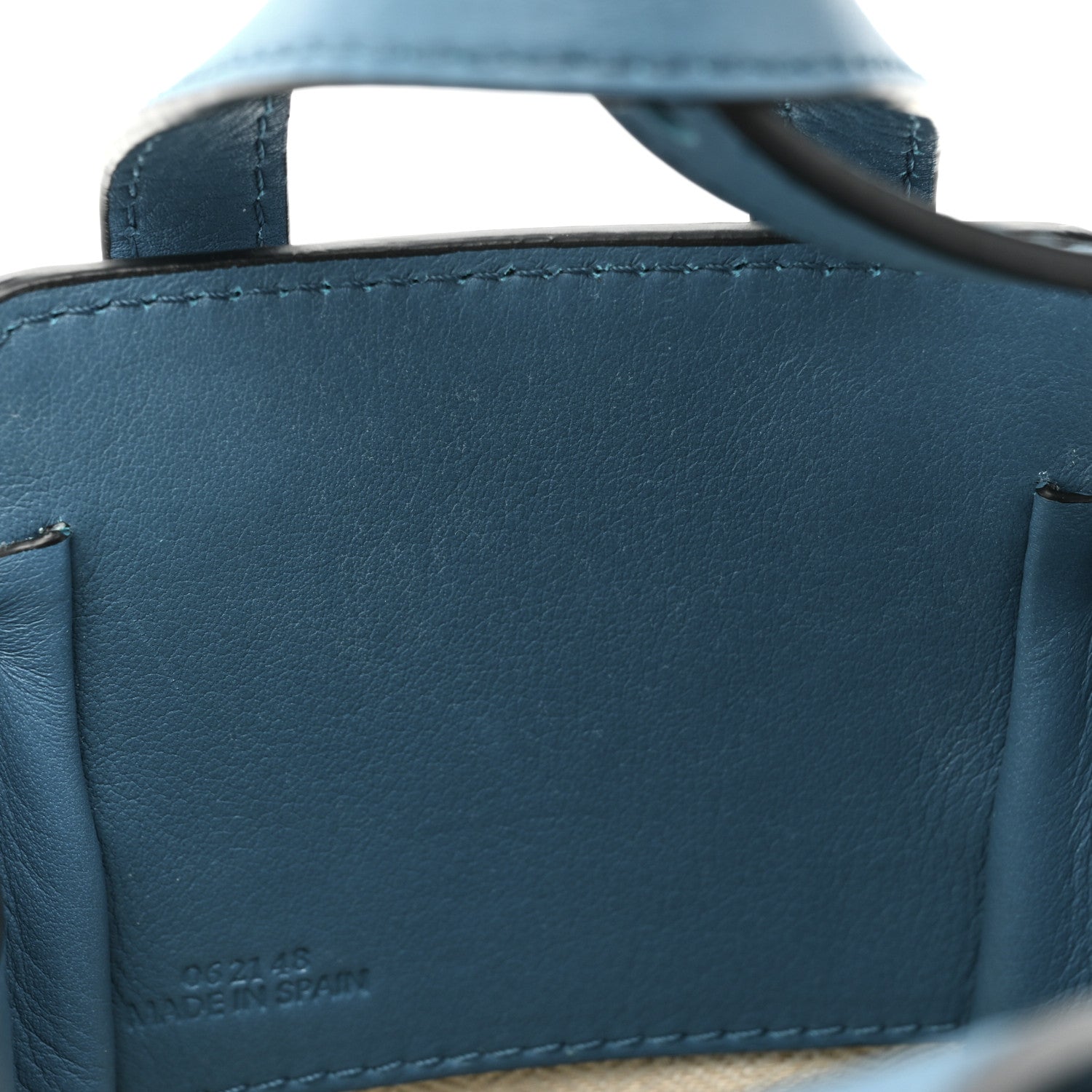 Loewe X SPIRITED AWAY Calfskin Bo Mouse Mini Hammock Shoulder Bag Lagoon Blue 11 of 11