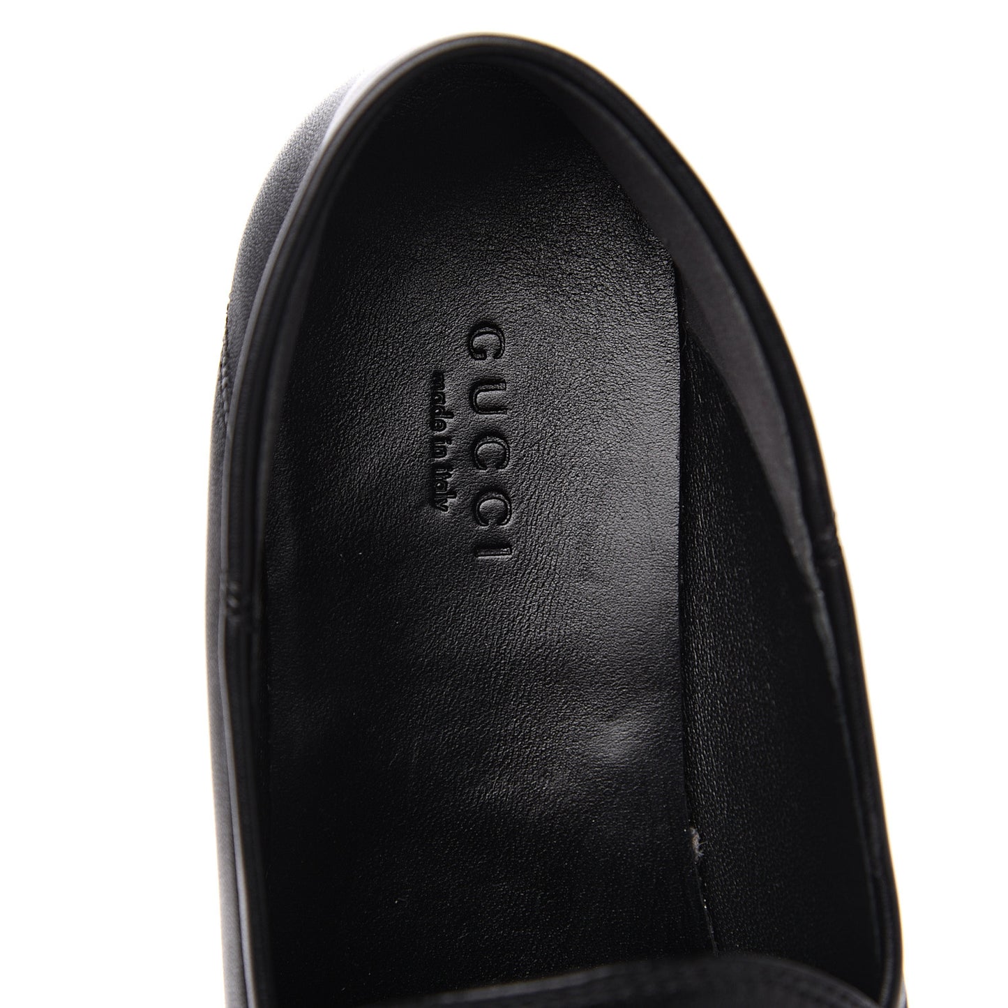 Lambskin Womens Brixton Horsebit Loafers 39.5 Black