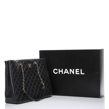 Chanel Calfskin Quilted Timeless Tote Black 8 of 8
