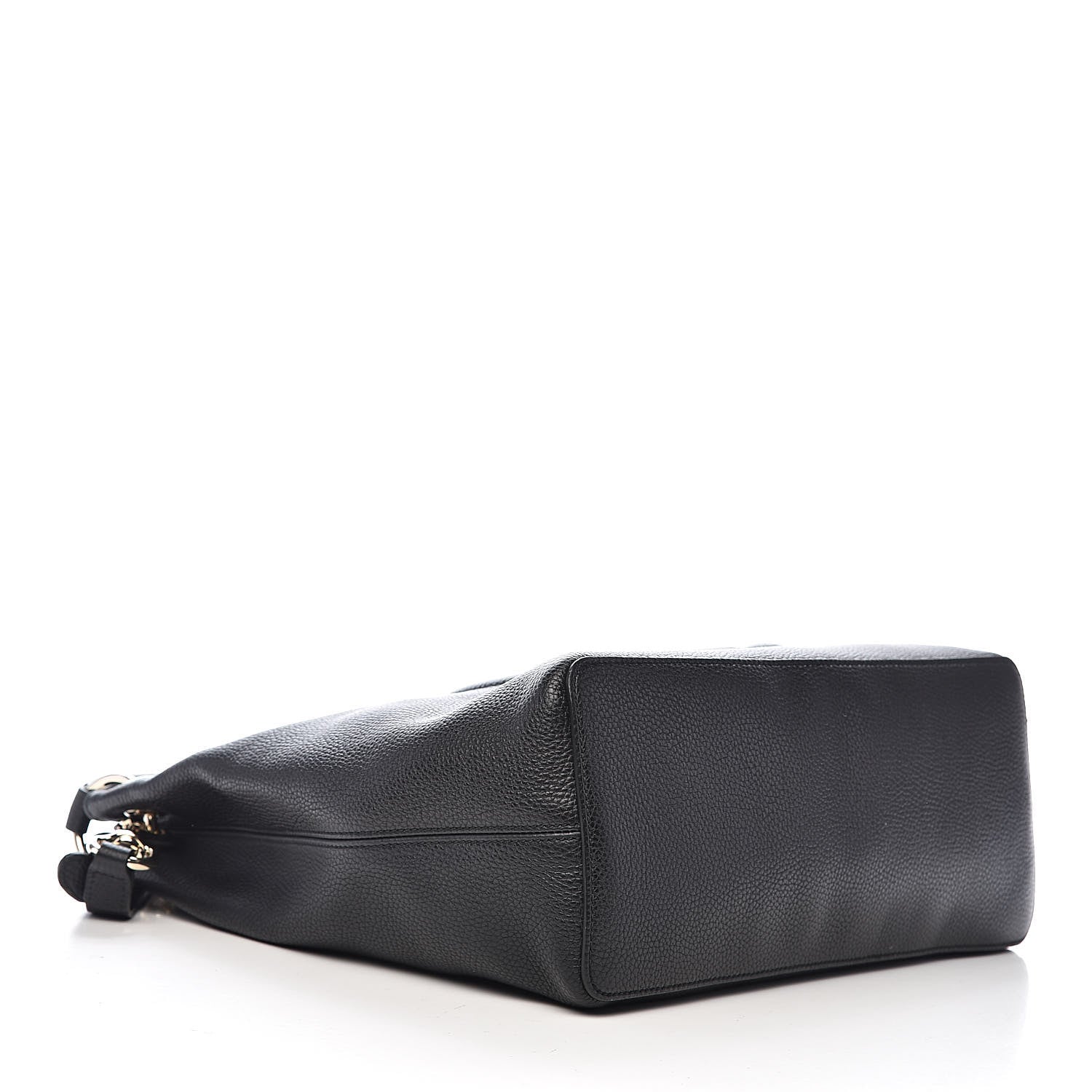 Gucci Pebbled Calfskin Large Soho Hobo Black 4 of 10